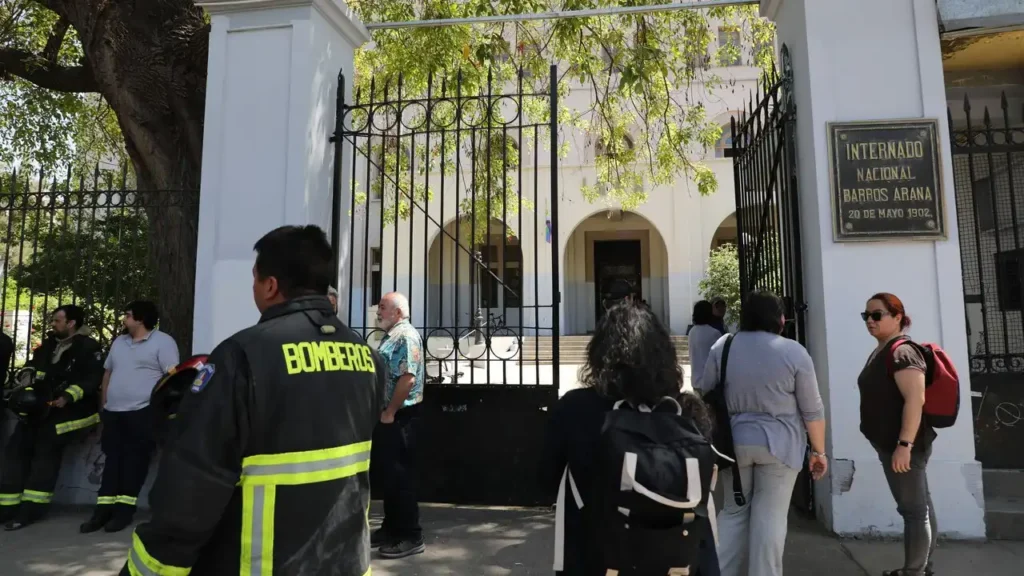 Detenciones en el Instituto Nacional Barros Arana: Un análisis de la violencia juvenil en Chile