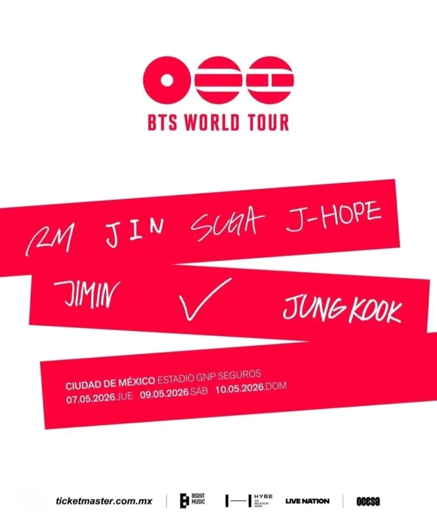 Precios y Detalles de los Conciertos de BTS en México: Lo que Debes Saber