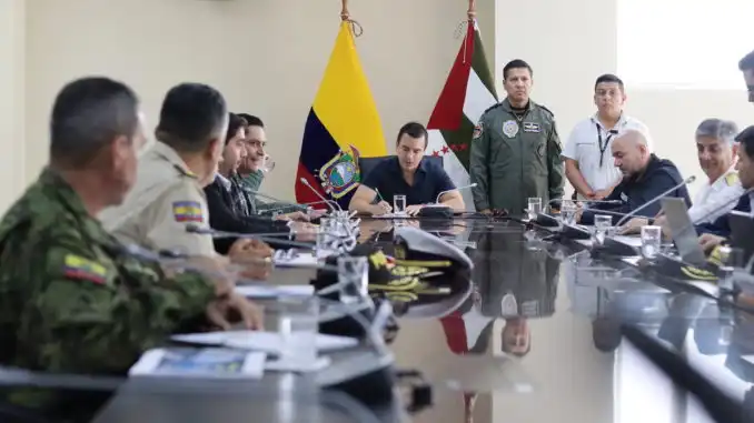Reunión del Presidente Noboa con el Bloque de Seguridad: Contexto y Reacciones