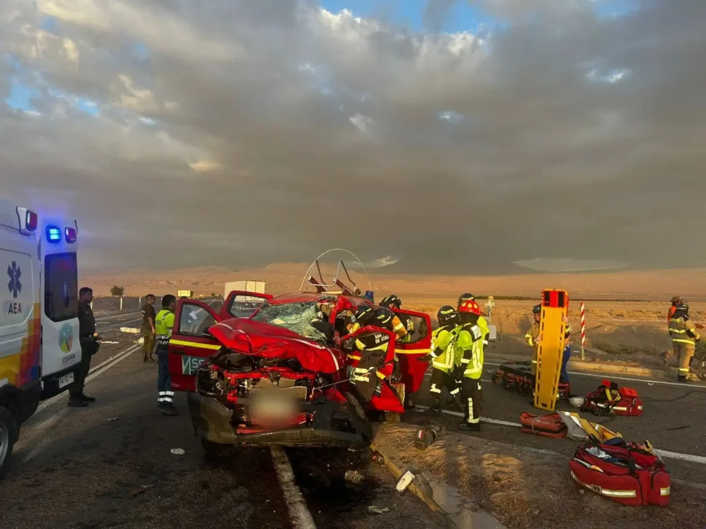 Accidente de Tránsito en San Pedro de Atacama: Cuatro Lesionados y Sin Fallecidos