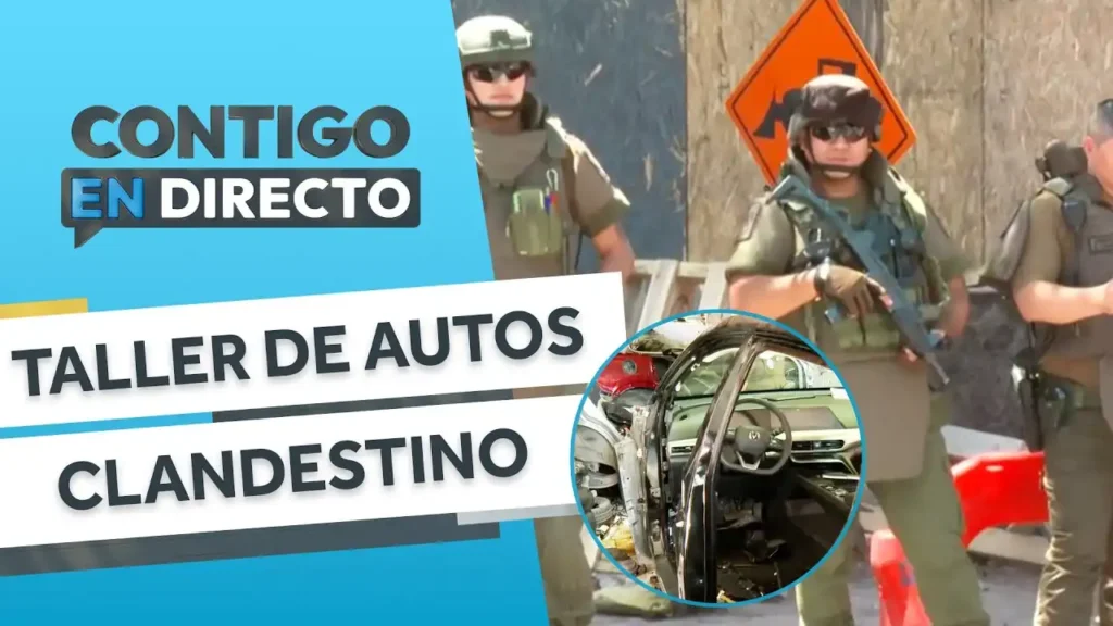 Desmantelan Taller Clandestino en San Joaquín: Detenciones y Robo de Vehículos