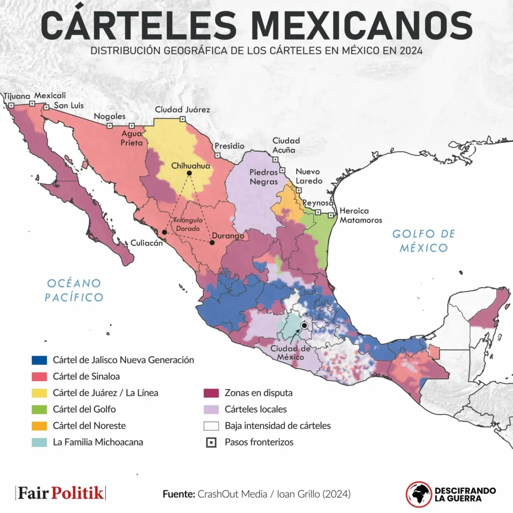 La Expansión de los Cárteles Mexicanos en África: Un Nuevo Horizonte del Narcotráfico