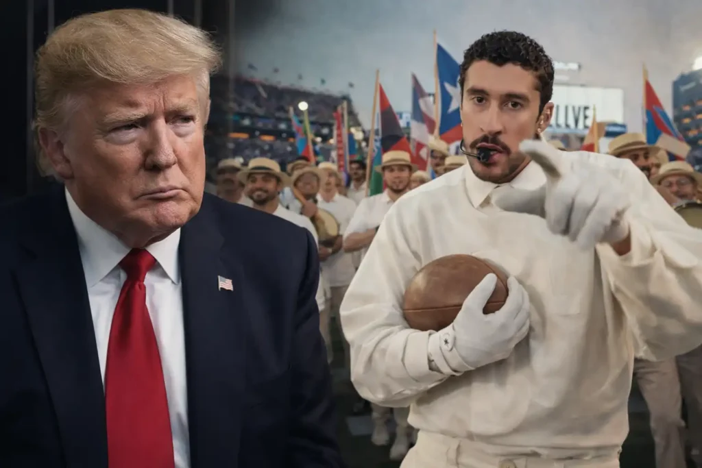 La Controversia del Super Bowl: Trump Critica el Show de Bad Bunny