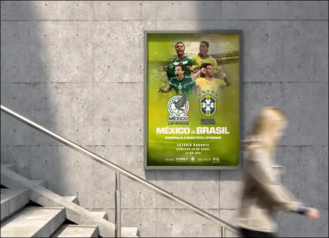 Dónde Ver México vs Brasil Leyendas En Vivo 2026: Estadio Banorte y Transmisión TUDN